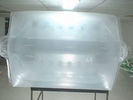 Transparent PE Shipping Container Liners Form Fit Liner , 1000kgs Loading