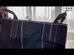 Anti blu in serie statico delle borse CROHMIQ di FIBC/bianco che tende a dissipare per polvere chimica pericolosa