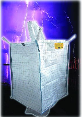 comprare Le grandi borse groundable conduttive FIBC per il prodotto chimico delle tinture spolverizza le merci infiammabili online manufacture
