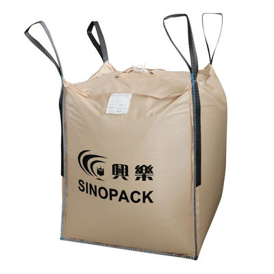 comprare Beige Quattro pannello Big PP Contenitore Borsa sacconi con i loop cuciture laterali online manufacture