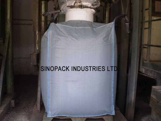 comprare Grandi FIBC borse sottoposte agli UV alla rinfusa del polipropilene del U-pannello grigio con la fodera del PE online manufacture