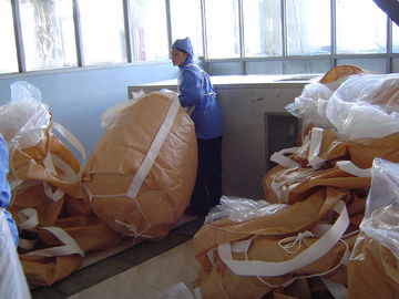 2200 Lbs White Food Grade FIBC , One Ton Bag Uncoated With PE Liner