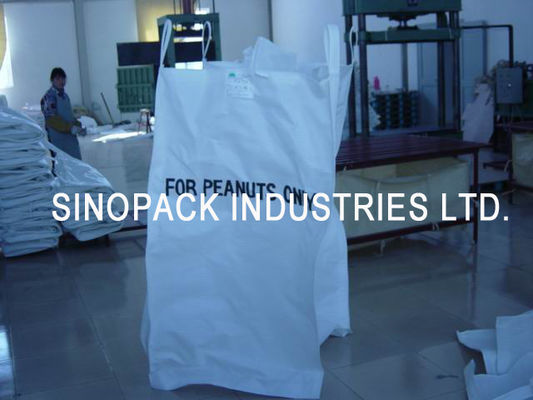 comprare Borse d'imballaggio FIBC dell'arachide della legna da ardere grandi con il tessuto arieggiato del polipropilene online manufacture