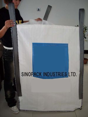 comprare La sabbia/cemento del U-pannello 2200LBS/sporca la borsa enorme di FIBC, fattore di sicurezza 5-1 online manufacture