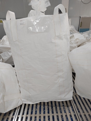 PE / PP Liner Material Fibc Bulk Bag With 4/2/1 Lifting Loops And Certificates