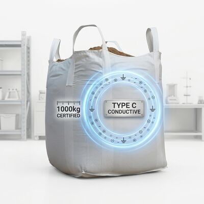 acquistare Bulk Chemical Raw Material Transportation Bag 1000kg Conductive Static Protection Type C for Catalyst Powder online manufacture