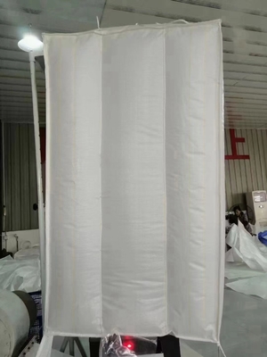 4 buchi d'angolo con sacchetto a sfoglia con design antipolvere e capacità di carico fino a 2000 kg per soluzioni di imballaggio robuste