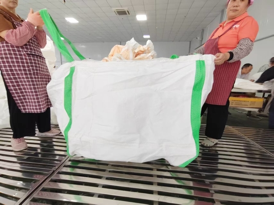 FIBC per alimenti, portata 1000 kg, base 36x36 pollici