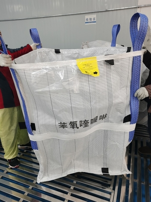 Big Bag conduttivo per decadimento statico dei fertilizzanti meno di 0,5 secondi Disegno personalizzato